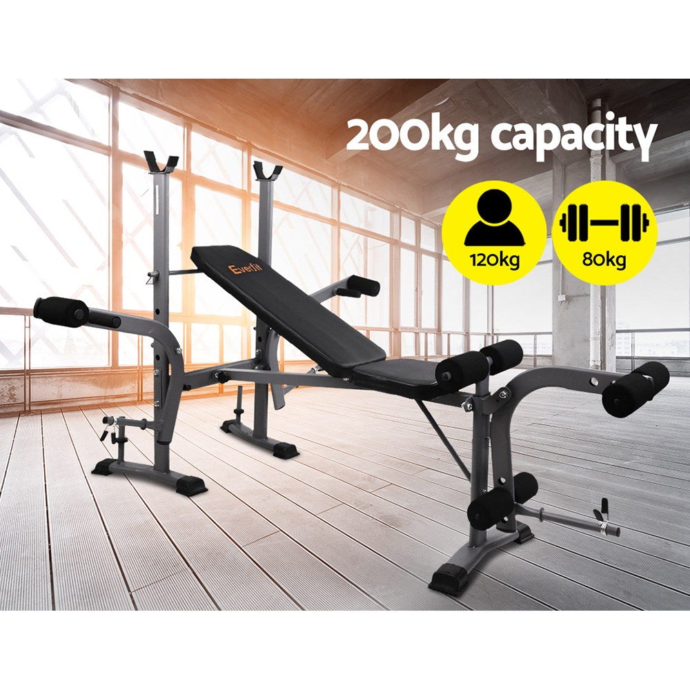 Panca Pesi Multifunzione Everfit – Attrezzatura Fitness Professionale